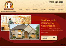 Tablet Screenshot of hpenterpriseslasvegas.com